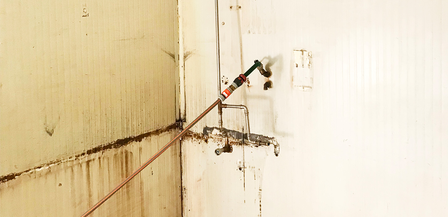 plonge avant renovation